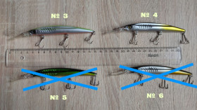 Воблери, принади Воблеры, приманки ^/--/^ Воблер три крючка 16.9 см Копии minnow lure bait ^_^^^ Воблер три гачка 16.9 см Копії minnow lure bait - фото фото фото