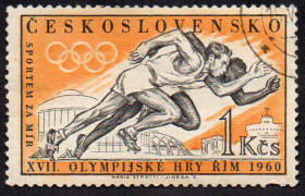 Чехословаччина Чехословакия ^/--/^ Чехословаччина 1960 - Літні олімпійські ігри Рим  (Г) ^_^^^ Чехословакия 1960 - Летние олимпийские игры Рим (Г) - фото фото фото