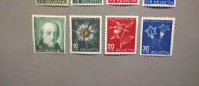 Флора Флора ^/--/^ Швейцария Личности Флора Цветы 1943 ^_^^^ Швейцарія Особистості Флора Квіти 1943 - фото фото фото