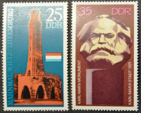 Інше Другое ^/--/^ ГДР Архитектура Карл Маркс 1971 ^_^^^ НДР Архітектура Карл Маркс 1971 - фото фото фото