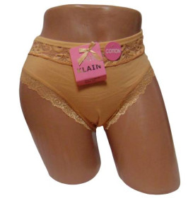 Труси Трусы ^/--/^ Женские трусики Pink Klain 8912 XL бежевые ^_^^^ Жіночі трусики Pink Klain 8912 XL - фото фото фото
