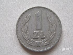 - року - года ^/--/^ Польша 1 злотый 1974 года #14053 ^_^^^ Польща 1 злотий 1974 року #14053 - фото фото фото