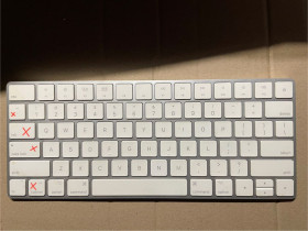 Клавіатури Клавиатуры ^/--/^ запчасти  Apple Magic keyboard A /--/ 1644  (клавиатура ) ^_^^^ Apple Magic keyboard A /--/ 1644 (клавіатура) - фото фото фото