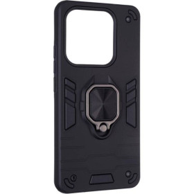 Чохли, бампера Чехлы, бампера ^/--/^ Чохол Fiji Defence для Xiaomi Redmi Note 14 5 /--/ G захистний бампер з кільцем підставкою Black ^_^^^ Чехол Fiji Defence для Xiaomi Redmi Note 14 5 /--/ G Защитный бампер с кольцом подставкой Black - фото фото фото