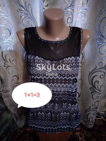 Блузки, сорочки Блузки, рубашки ^/--/^ 1+1=3 Стильна блуза з геометричним принтом atmosphere ^_^^^ 1+1= Стильная блуза с геометрическим принтом atmosphere - фото фото фото