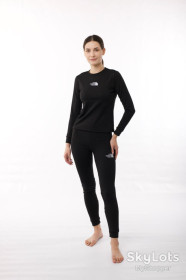 Інше Другое ^/--/^ Термобілизна жіноча комплект The North Face Women Н /--/ 3057, флісовий начіс TNF -20°С, чорний ^_^^^ Термобильная женская комплект The North Face Women Н /--/ 3057, флисовый начис TNF -20°С, черный - фото фото фото