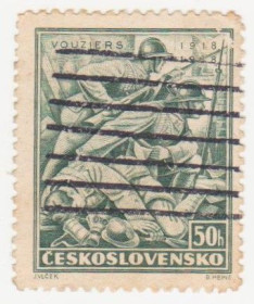 Чехословаччина Чехословакия ^/--/^ Чехословакия  1938 г № 385 гашеная ^_^^^ Чехословаччина 1938 р. No 385 гашена - фото фото фото