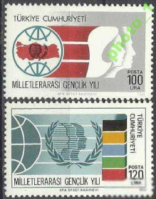 Інші країни Другие страны ^/--/^ Турция 1985 Год молодежи 2 /--/ м. ^_^^^ Туреччина 1985 рік молоді 2 /--/ м. - фото фото фото