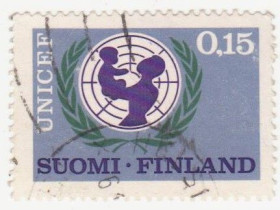Скандинавія Скандинавия ^/--/^ Финляндия 1966 г. № 624 гашеная ^_^^^ Фінляндія 1966 р. No 624 гашена - фото фото фото