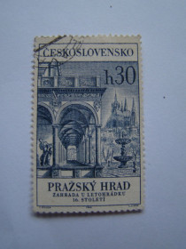 Чехословаччина Чехословакия ^/--/^ ЧССЧССР, Михель 2009,том I, 1617, Пражский град. ^_^^^ ЧССЧССР, Міхель 2009,том I, 1617, Празький град. - фото фото фото