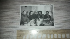 Інше Другое ^/--/^ Фотокарточка Советский быт. Застолье. 1950-е ^_^^^ Фотокартка Радянський побут. Застілля. 1950-ті - фото фото фото