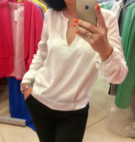 Блузки, сорочки Блузки, рубашки ^/--/^ Блуза H&amp;M. Якісна. XS-S розмір. ^_^^^ Блуза H&amp;M. Качественная. XS-S размер. - фото фото фото
