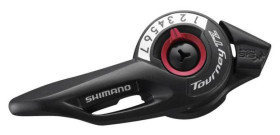 Перемикачі, манетки Переключатели, манетки ^/--/^ Манетка Shimano SL-TZ /--/ 500 права 7 шв. чорний (MAN /--/ 056) ^_^^^ Манетка Shimano SL-TZ /--/ 500 права 7 шв. черный (MAN /--/ 056) - фото фото фото