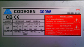 Блоки живлення Блоки питания ^/--/^ Codegen 300 W ATX блок живлення для системного блока комп&amp;apos;ютера ^_^^^ Codegen 300 W ATX блок питания для системного блока компьютера - фото фото фото