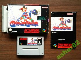 Диски з відеоіграми Диски с видеоиграми ^/--/^ Игра на Super Nintendo SNES &amp;quot;Kid Klown in Crazy Chase&amp;quot;       (PAL) ^_^^^ Гра на Super Nintendo SNES &amp;quot; Kid Klown in Crazy Chase &amp;quot; (PAL) - фото фото фото