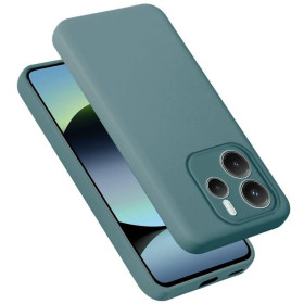 Чохли, бампера Чехлы, бампера ^/--/^ Чохол Fiji Full Soft Premium для Xiaomi Redmi Note 14 протиударний бампер з мікрофіброю Dark Green ^_^^^ Чехол Fiji Full Soft Premium для Xiaomi Redmi Note 14 противоударный бампер с микрофиброй Dark Green - фото фото фото