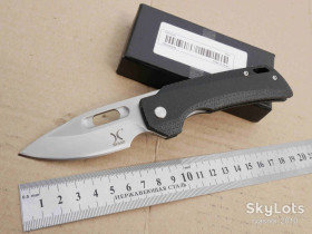 Ножі, мультітули Ножи, мультитулы ^/--/^ HUAAO Overlord, D /--/ 2 Satin, Micarta Black, підшипник, Tactical, Flipper, EDC, outdoor, Liner Lock ^_^^^ HUAAO Overlord, D /--/ 2 Satin, Micarta Black, подшипник, Tactical, Flipper, EDC, outdoor, Liner Lock - фото фото фото