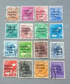 НДР, ФРН ГДР, ФРГ ^/--/^ Германия Советская зона 1948 ^_^^^ Німеччина Радянська зона 1948 - фото фото фото