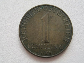 Австрія Австрия ^/--/^ Австрия 1 шиллинг 1979 года 20062 ^_^^^ 1 шилінг 1979 20062 - фото фото фото