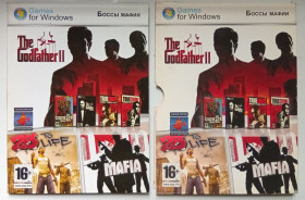 Диски з відеоіграми Диски с видеоиграми ^/--/^ Игры РС Боссы мафии. The Godfather II, Crime Life, True Crime, Mafia ^_^^^ Ігри РС Боси мафії. The Godfather II, Crime Life, True Crime, Mafia - фото фото фото