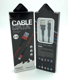 Кабелі Кабели ^/--/^ USB кабель / Дата кабель Fast Data Cable I-103 black-box Lighting USB Black ^_^^^ Data Cable I-103 black-box Lighting USB Black - фото фото фото