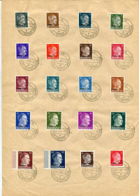 До  року До  года ^/--/^ Німецька окупація України. 1941 р. Перший стандартний випуск. Печатка 02.07.43 р. Київ. ^_^^^ Германская оккупация Украины. 1941 г. Первый стандартный выпуск. Печать 02.07.43 г. Киев. - фото фото фото