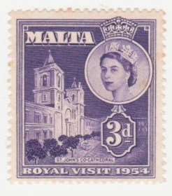 Мальта Мальта ^/--/^ Мальта  1954 г..№ 232 ** ^_^^^ Мальта 1954 р. No 232 - фото фото фото