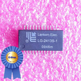 Мікросхеми Микросхемы ^/--/^ Микросхема LG-2413 /--/ S-1 ( Трансформатор LAN ) - Оригинал Демонтаж ^_^^^ Мікросхема LG-2413 /--/ S-1 (Трансформатор LAN) - Оригінал Демонтаж - фото фото фото