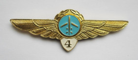 Відзнаки Знаки отличий ^/--/^ Знак класності пілота - Аерофлот СРСР = 4-клас ^_^^^ Знак классности пилота - Аэрофлот СССР = 4-класс - фото фото фото