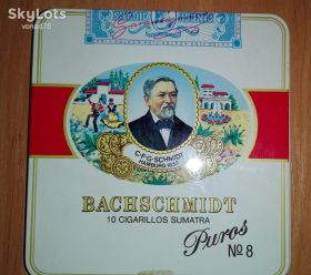 Інше Другое ^/--/^ Коробка-пачка от сигар BACHSCHMIDT. ^_^^^ Коробка-пачка від сигар BACHSCHMIDT. - фото фото фото