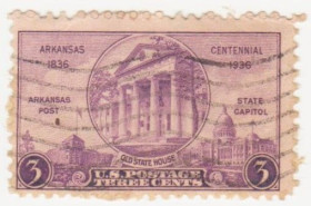 Північна Америка Северная Америка ^/--/^ США 1936 г.№ 603 гашеная ^_^^^ США 1936 р. No 603 гашена - фото фото фото