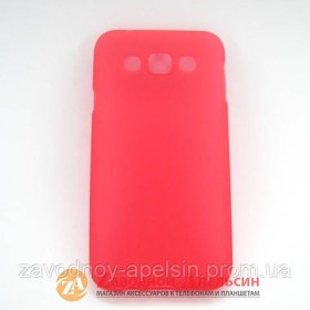 Чохли, бампера Чехлы, бампера ^/--/^ Samsung E /--/ 5 E /--/ 500 чохол + плёнка Cover red ^_^^^ Samsung E /--/ 5 E /--/ 500 чохол + плівка Cover red - фото фото фото