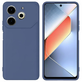 Чохли, бампера Чехлы, бампера ^/--/^ Чохол Fiji Full Soft Premium для Tecno POVA 6 Neo (LI /--/ 6) протиударний бампер з мікрофіброю Dark Blue ^_^^^ Чехол Fiji Full Soft Premium для Tecno POVA 6 Neo (LI /--/ 6) противоударный бампер с микрофиброй Dark Blue - фото фото фото