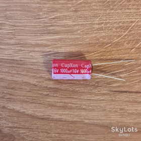 Конденсатори Конденсаторы ^/--/^ 1000 /--/ мкФ  16 /--/ В.  CapXcon 105°C. 10 /--/ шт. Низькоімпедансний ^_^^^ 1000 /--/ мкФ 16 /--/ В. CapXcon 105°C. Низкоимпедансный - фото фото фото