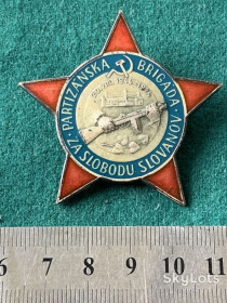 Спортивні Спортивные ^/--/^ Пам&amp;apos;ятний знак Партизанської бригади визволення слов&amp;apos;ян 1974 р. на голці. ^_^^^ Памятный знак Партизанской бригады освобождения славян 1974 г. на игле. - фото фото фото