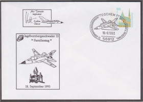 Європа Европа ^/--/^ Германия 1993 ВОЕННАЯ АВИАЦИЯ ВВС РЕАКТИВНЫЙ СВЕРХЗВУКОВОЙ ИСТРЕБИТЕЛЬ ТОРНАДО БАРЬЕР ХМК** ОМ СГ ^_^^^ Німеччина 1993 ВІЙСЬКА АВІАЦІЯ ВПС РЕАКТИВНИЙ СВЕРХЗВУКОВИЙ ВИРІБНИК ТОРНАДО БАР'ЄР ХМК** ОМ ЗГ - фото фото фото