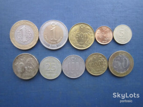 Туреччина Турция ^/--/^ 10 монет Туреччина різні одним лотом гарний початок коллекції ^_^^^ 10 монет Турция разные одним лотом хорошее начало коллекции - фото фото фото