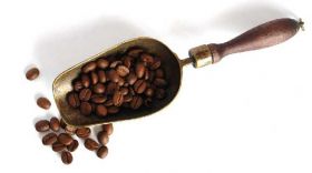 Кухонне начиння, посуд, столове срібло Кухонная утварь, посуда, столовое серебро ^/--/^ Кухонный совочек для сыпучих , бронза Бельгия ^_^^^ Кухонний совочок для сипучих, бронза Бельгія - фото фото фото