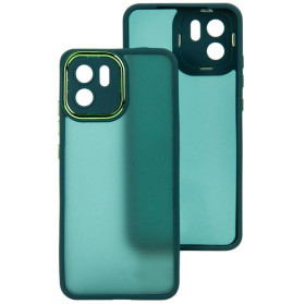 Чохли, бампера Чехлы, бампера ^/--/^ Чохол Fiji Lens для Xiaomi Redmi A /--/ 1 бампер матовий з захистом блока камер Dark Green ^_^^^ Чехол Fiji Lens для Xiaomi Redmi A /--/ 1 бампер матовый с защитой блока камер Dark Green - фото фото фото