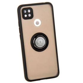 Чохли, бампера Чехлы, бампера ^/--/^ Чохол Fiji Colorframe для Xiaomi Redmi 9 /--/ C матовий бампер з кільцем підставкою Black ^_^^^ Чехол Fiji Colorframe для Xiaomi Redmi 9 /--/ C матовый бампер с кольцом подставкой Black - фото фото фото