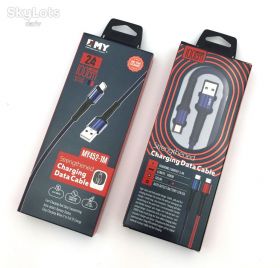 Кабелі Кабели ^/--/^ Дата кабель EMY MY-452 Micro USB Blue ^_^^^ EMY MY-452 Micro USB Blue - фото фото фото