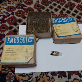 Радіолампи Радиолампы ^/--/^ Лампа коммутаторная КМ 60-50, лот 100 шт, пачка! Новые, одна партия! Смотрите фото/описание. ^_^^^ Лампа комутаторна КМ 60-50, лот 100 шт, пачка! Нові, одна партія! Дивіться фото / опис. - фото фото фото