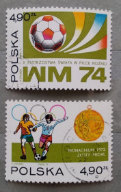 Спорт Спорт ^/--/^ Польша 1974 г - Чемпионат мира по футболу, Западная Германия ^_^^^ Польща 1974 Чемпіонат світу з футболу, Західна Німеччина - фото фото фото