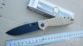 Ножі, мультітули Ножи, мультитулы ^/--/^ Bestechman Goodboy BMK /--/ 04 /--/ F, G /--/ 10 Khaki, D /--/ 2 DLC Black, Caged Ceramic Ball Bearing, Flipper, Outdoor, EDC, Button Lock - фото фото фото