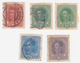 Австрія Австрия ^/--/^ Австрия 1917  г. № 233-236 гашеная серия ^_^^^ Австрія 1917 р. No 233-236 гашена серія - фото фото фото