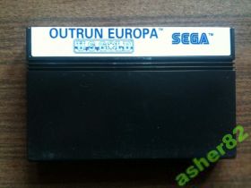 Диски з відеоіграми Диски с видеоиграми ^/--/^ Игра на Sega Master System &amp;quot;OutRun Europa&amp;quot;    (PAL) ^_^^^ Гра на Sega Master System &amp;quot; OutRun Europa &amp;quot; (PAL) - фото фото фото