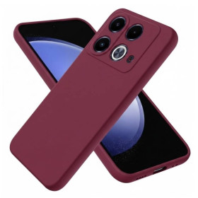 Чохли, бампера Чехлы, бампера ^/--/^ Чохол Fiji Full Soft Premium для Infinix Note 40 (X /--/ 6853) протиударний бампер з мікрофіброю Bordo ^_^^^ Чехол Fiji Full Soft Premium для Infinix Note 40 (X /--/ 6853) противоударный бампер с микрофиброй Bordo - фото фото фото