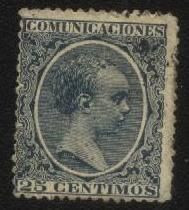 Іспанія Испания ^/--/^ Испания 1889 г. № 193 гашеная ^_^^^ Іспанія 1889 р. No 193 гашена - фото фото фото