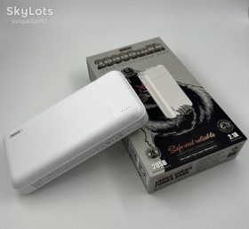 Зовнішні акумулятори (Power Bank) Внешние аккумуляторы (Power Bank) ^/--/^ Power Bank Remax RPP-166 Lango White    (20000 /--/ mAh/2 /--/ A/2 /--/ USB) ^_^^^ Power Bank Remax RPP-166 Lango White (20000 /--/ mAh/2 /--/ A/2 /--/ USB) - фото фото фото