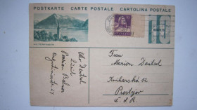 Європа Европа ^/--/^ ПОЧТОВАЯ КАРТОЧКА. ШВЕЙЦАРИЯ 1931 Г ^_^^^ Поштова картка. Швейцарія 1931 - фото фото фото